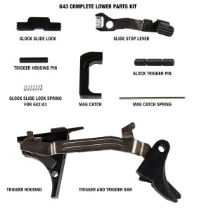 G43 Aftermarket Lower Parts Kit For Glock 43