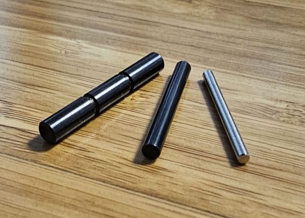 NQI Black Nitride 3 pin stainless steel pin set