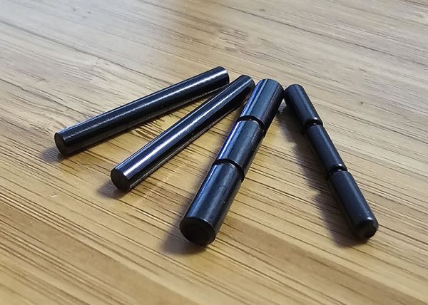 NQI Black Nitride 4 pin stainless steel pin set