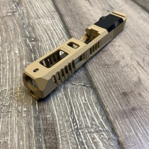 sm19 flash desert sand stripped slide