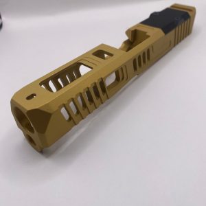 sm19 flash gold stripped slide