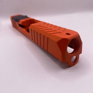 SM19 Helot Hunter Orange Stripped Slide