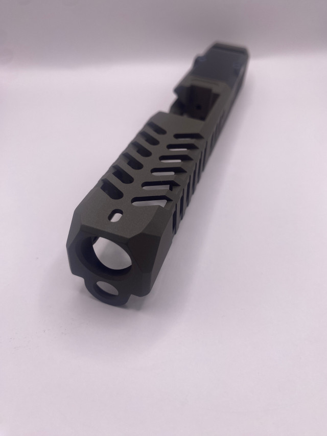 sm19 leonidas cobalt kinetics green (ckg) stripped slide