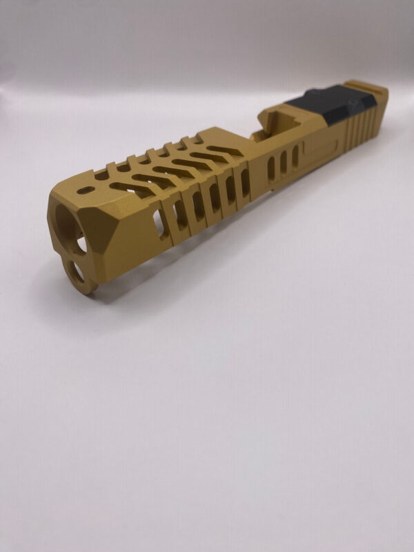 sm19 leonidas gold stripped slide