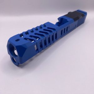 SM19 Leonidas NRA Blue Stripped Slide