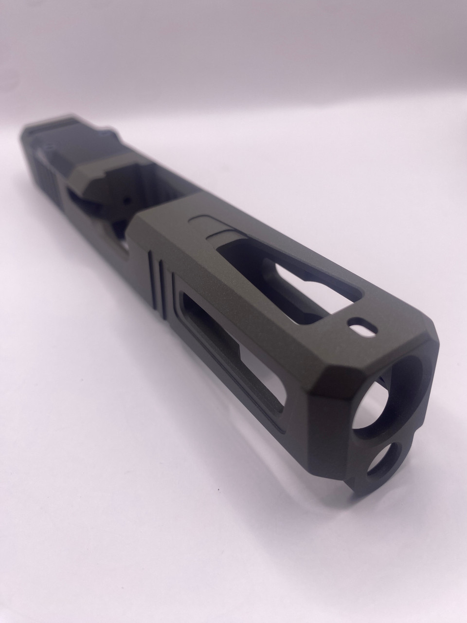 sm19 viper cobalt kinetics green (ckg) stripped slide