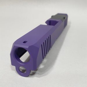 SM19 Zoom Bright Purple Stripped Slide