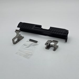 p80 slide pf940sc subcompact stripped slide black nitride blem