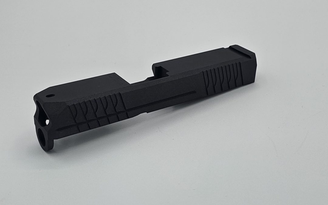 P80 Slide – PF940SC Subcompact Bare/Stripped slide – P80 Cobalt Cerakote – New No Box