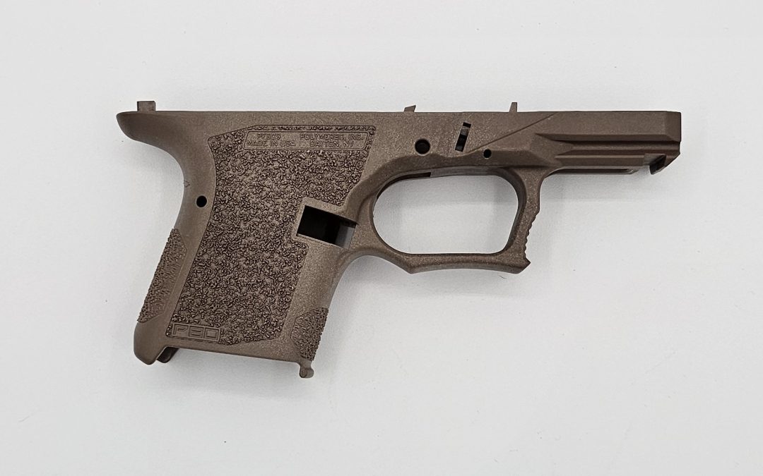 POLYMER80 PFSC9 “SERIALIZED” SUB-COMPACT PISTOL FRAME FITS GLOCK 26/27/33 – STRIPPED – FDE
