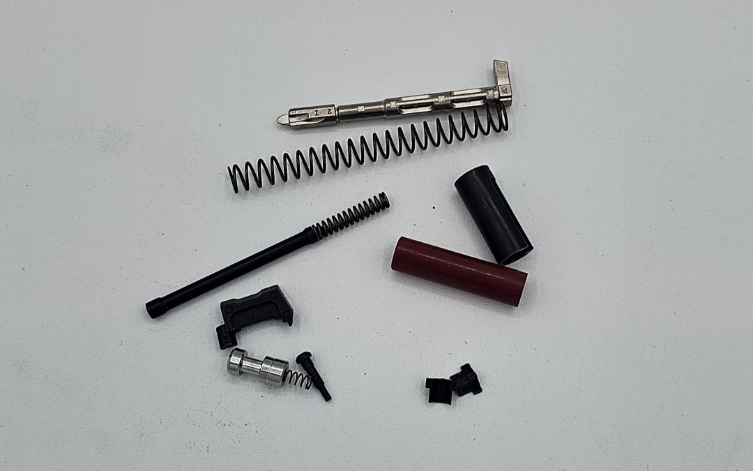 PF-Series Slide Parts Kit Silver/Red