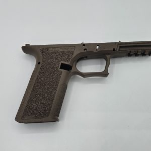polymer80 pfs9 "serialized" standard pistol frame fits glock 17/22/24/31/34/35 stripped coyote