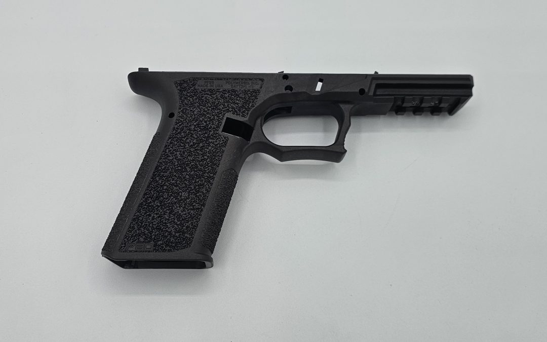 POLYMER80 PFS9 “SERIALIZED” STANDARD PISTOL FRAME FITS GLOCK 17/22/24/31/34/35 – STRIPPED – COB
