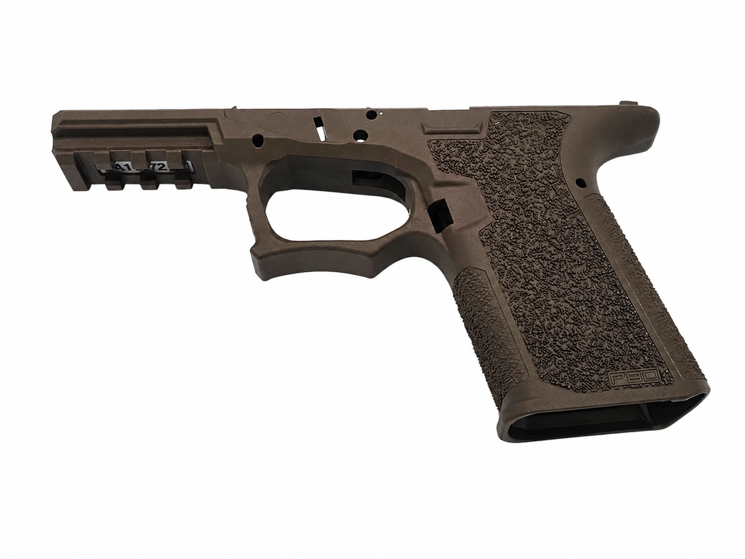 polymer80 pfc9 "serialized" compact pistol frame fits glock 19/23/32 stripped coy
