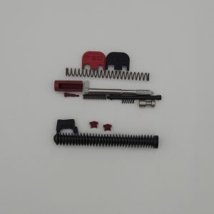 pf series mim slide parts kit black/red g17 rsa (copy)