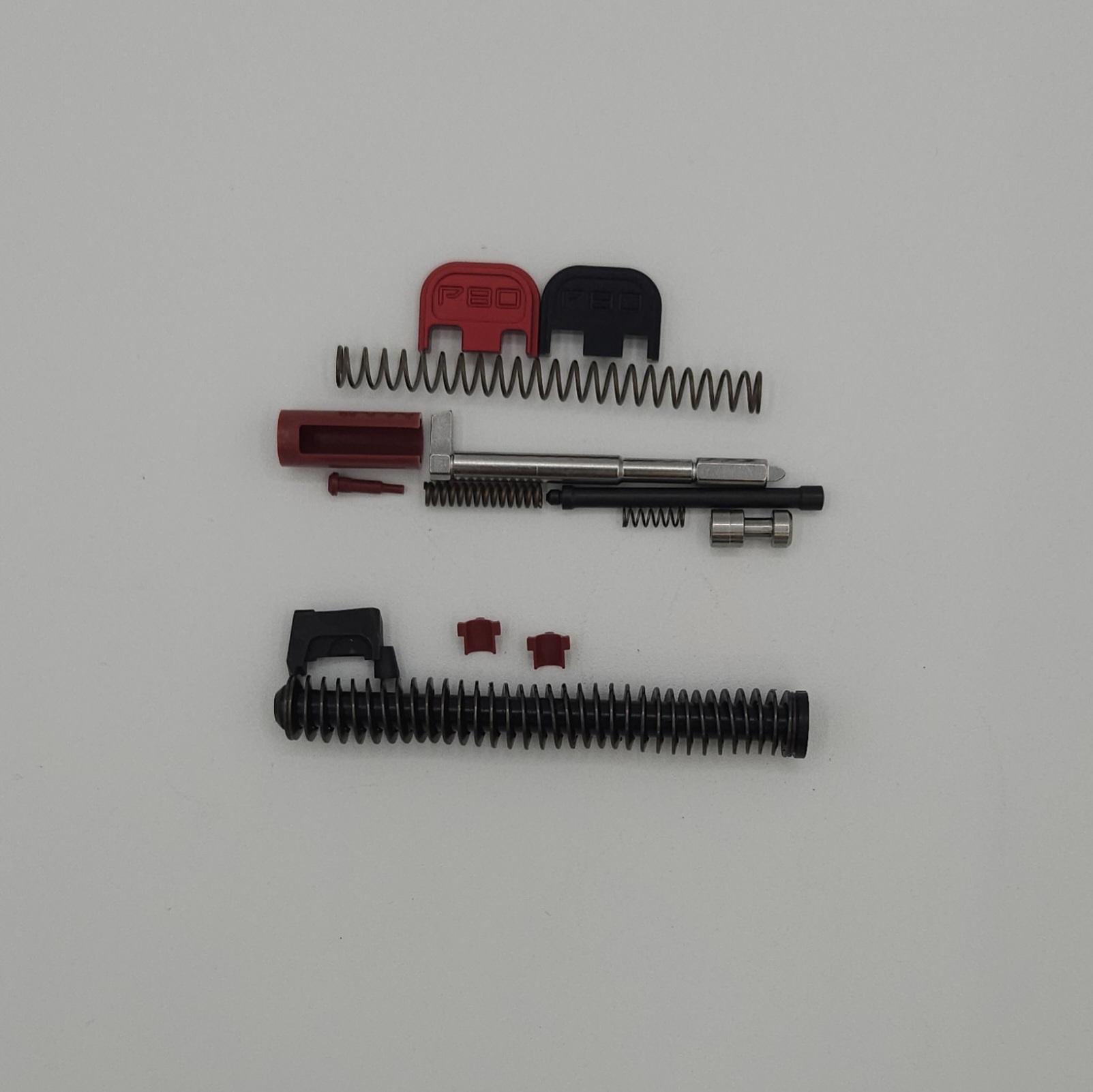 pf series mim slide parts kit black/red g17 rsa (copy)